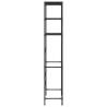 3-Tier Over Toilet Storage Rack - Black | HipoMarket