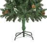 150 cm Artificial Christmas Tree with Pine Cones & Glitter