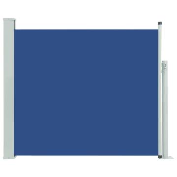 Patio Retractable Side Awning 100x300 cm Blue | HipoMarket