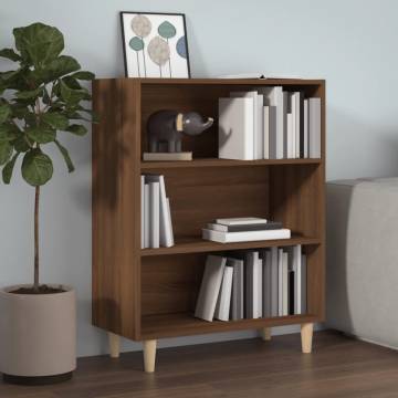 Classic Brown Oak Sideboard - 69.5x32.5x90 cm | HipoMarket