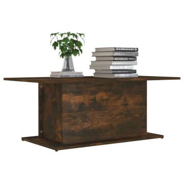 Stylish Smoked Oak Coffee Table - 102x55.5 cm | HipoMarket