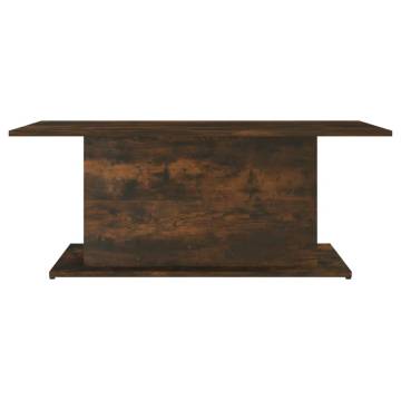 Stylish Smoked Oak Coffee Table - 102x55.5 cm | HipoMarket