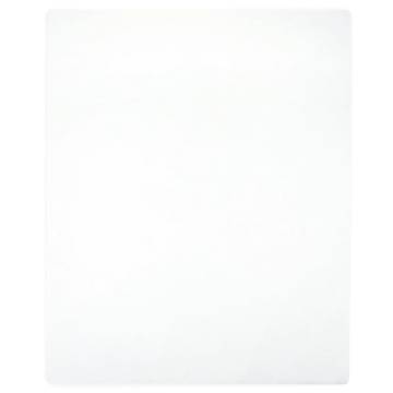 Jersey Fitted Sheet White 140x200 cm Cotton - Comfortable & Stylish