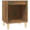 Elegant Smoked Oak Bedside Cabinets - Set of 2