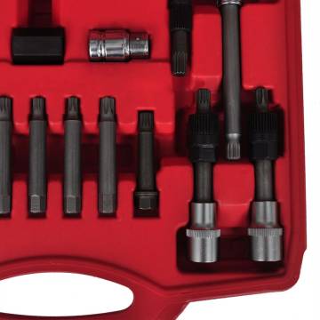 22 pcs Alternator Freewheel Removal Set - Professional Kit