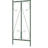 Dark Green Garden Arch - Elegant Iron Structure for Your Garden