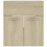 Sink Cabinet Sonoma Oak - Stylish Storage for Your Bathroom