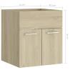 Sink Cabinet Sonoma Oak - Stylish Storage for Your Bathroom