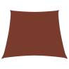 Sunshade Sail Oxford Fabric Trapezium 2/4x3 m Terracotta Colour terracotta Size 2/4 x 3 m 