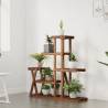 Flower Stand 95x25x96 cm Solid Wood Fir - Durable & Elegant