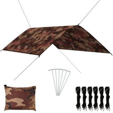 Outdoor Tarp 3x2 m Camouflage | Versatile Camping Solution