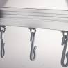 RIDDER Universal Corner Shower Curtain Rail - Chrome 52500