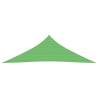 Light Green Sunshade Sail 160g/m² - 3x3x4.2 m HDPE