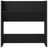 Wall Shoe Cabinet Black 60x18x60 cm | Hipomarket UK