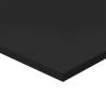 High Gloss Black Bookshelf Boards | 8 pcs 40x40 cm