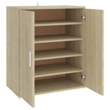 Shoe Cabinet Sonoma Oak - Stylish Storage Solution | HipoMarket