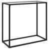 Console Table Transparent 80x35x75 cm Tempered Glass Colour transparent Size 80 x 35 x 75 cm Quantity in Package 1 Model without feet 