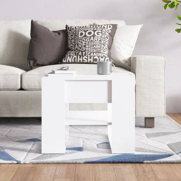 High Gloss White Coffee Table - Stylish & Functional | HipoMarket