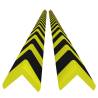 Corner Protectors 2 pcs Yellow&Black - Durable & Visible Safety