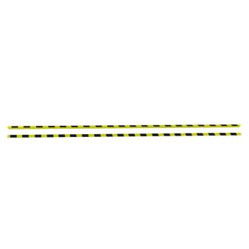 Corner Protectors 2 pcs Yellow&Black - Durable & Visible Safety