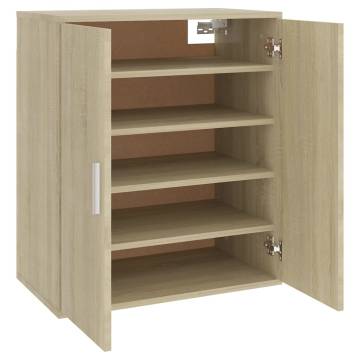 Shoe Cabinet Sonoma Oak - Stylish Storage Solution | HipoMarket