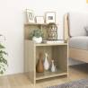 Bed Cabinets 2 pcs Sonoma Oak 40x35x60 cm Engineered Wood Colour sonoma oak Quantity in Package 2 