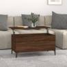 Coffee Table Brown Oak 90x44.5x45 cm Engineered Wood Colour brown oak Quantity in Package 1 Length 90 cm 