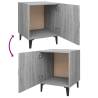 Bedside Cabinets 2 pcs Grey Sonoma - Stylish Storage Solution