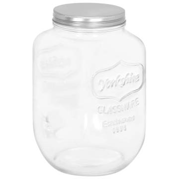 Beverage Dispenser 8050 ml Glass - Perfect for Cocktails & Lemonade