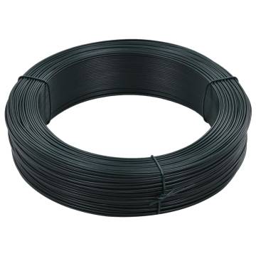 Fence Binding Wire 250 m - Durable Steel Blackish Green