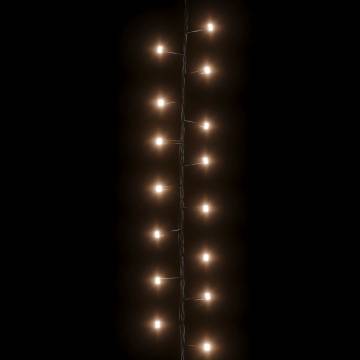 Compact LED String with 400 Warm White LEDs - 13m PVC