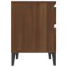 2 PCS Brown Oak Bedside Cabinets | Stylish & Functional