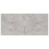 Sink Cabinet Concrete Grey 100x38.5 cm - Stylish Storage Solution