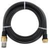 Suction Hose with Brass Connectors Black 1.1" 7 m PVC Colour black Size 7 m Model without floating kit 