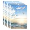 Trendy Photo Frames Collage - 5pcs White 21x29.7cm MDF