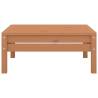 Garden Footstool Honey Brown Solid Pinewood – Relax in Style