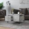 Elegant Concrete Grey Coffee Table - 55x55 cm | Hipo Market