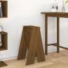 Honey Brown Solid Pine Stools - 2 pcs | Hipo Market