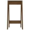 Honey Brown Solid Pine Stools - 2 pcs | Hipo Market