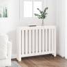 Radiator Cover White 108.5x19x84 cm Solid Wood Pine Colour white Size 108.5 x 19 x 84 cm Quantity in Package 1 