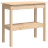 Elegant Solid Pine Console Table - 80x40x75 cm