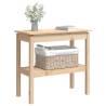 Elegant Solid Pine Console Table - 80x40x75 cm