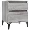 Elegant Grey Sonoma Bedside Cabinets - 2 pcs | HipoMarket