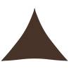 Sunshade Sail Oxford Fabric Triangular 4.5x4.5x4.5 m Brown Colour brown Size 4.5 x 4.5 x 4.5 m Quantity in Package 1 