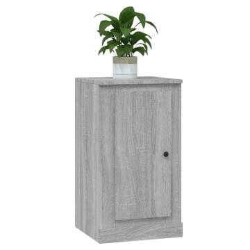 Elegant Grey Sonoma Sideboard - 37.5x35.5x67.5 cm