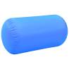 Inflatable Gymnastic Roll with Pump - 120x90 cm Blue