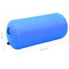 Inflatable Gymnastic Roll with Pump - 120x90 cm Blue