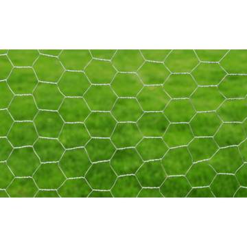 Galvanised Steel Chicken Wire Fence 25x1m - Durable & Versatile