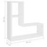 Stylish Wall Shelf Set - 2 pcs White 50x15x50 cm