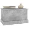 Concrete Grey Storage Box 50x30x28 cm - Stylish & Practical